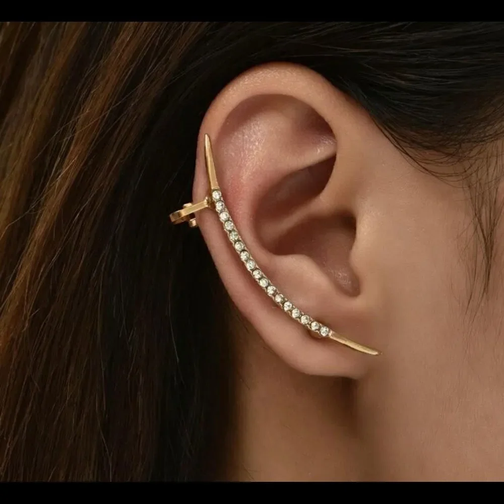 1 Piece Rhinestone Ear Decoration
